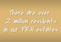 There are over 2 million residents in our PRH estates