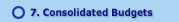 Consoildated Budgets