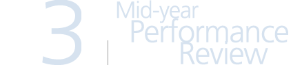 3. Mid-year Performance Review in 2003 / 2004
