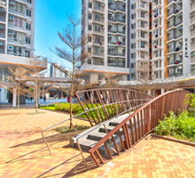 Photo: Footbridge at Hung Fuk Estate