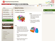 Image: Information on fire safety can be obtained from our Estate Fire Safety Campaign mini-website.
