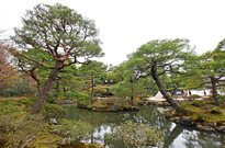 相片：銀閣寺庭園