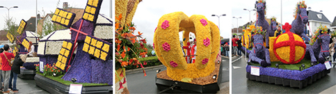 相片：諾德韋克(Noordwijk)花車巡遊