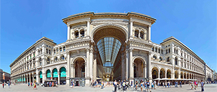 相片：埃馬努埃萊二世長廊 (Galleria Vittorio Emanuele II)
