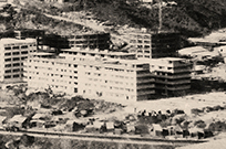 相片：柴灣工廠邨大廈（1964）。
