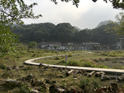 相片：鳳坑村。