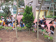 相片：綠「惜」生活在東區暨環翠邨植樹日。