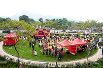 Photo: Seedling activity held after the intake of Hung Fuk Estate.