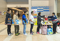 Photo: HA staff actively support the Environmental Collection and Recycling Campaign held at the HA Headquarters.