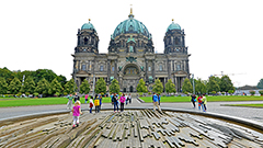 相片：柏林大教堂。