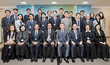 Photo: Delegates from the four member organisations pictured together. Photo: Delegates from the four member organisations pictured together.