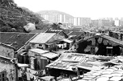 相片：1960年代，白田邨一帶原為寮屋區。