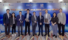 Photo: Deputy Director (Development and Construction), Mr Stephen Leung (sixth left), pictured with the project team.
