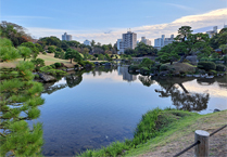 相片：水前寺成趣园。