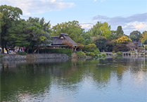 相片：水前寺成趣园。