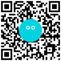 二维码：下载幸福家族WhatsApp贴图，为你打气。