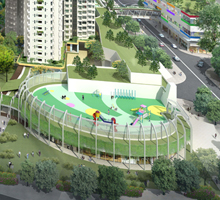 Photo: Innovative ideas from the contractors are incorporated into the design and construction of the project in Kai Tak.