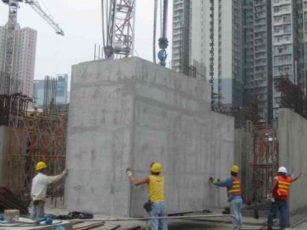 Precast Ground Floor Water Tank (Erection)