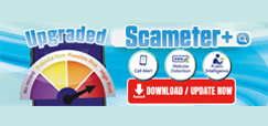 "Scameter+" mobile app