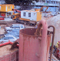 We have specified the use of water recycling systems in bored piling works where a large amount of water is used.