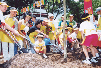 A Tree Planting Day.