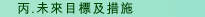 丙. 未來目標及措施