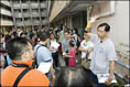 Photo: Guided tours at Mei Ho House Open Day are led by oral history researchers during which the history of public housing, the architectural features of the 1950's resettlement blocks and the lives of the residents are introduced.