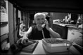 Photo: Chan, aged over 90 and living alone, is happy to receive a call from her relative.