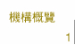 機構概覽 機構概覽