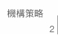 機構策略
