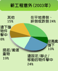 圖表: 新工程意外（2003年）
