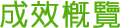 成效概覽
