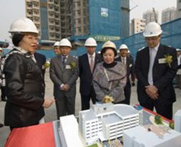 Photo: Ground breaking ceremony of the Amenities and Community Building