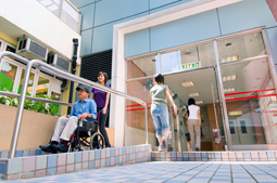Photo: Access ramps and barrier free access