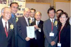 Photo: Housing Authority's Experience shared at the World Sustainable Building Conference in 2005
