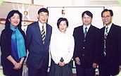 Photo: The Secretary for the Environment, Transport and Works, Dr Sarah Liao (centre), joins Housing Department representatives at the Green Property Award presentation ceremony.