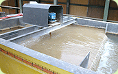 Photo: Water recycling facilities.