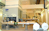 Photo: Wider spacing between chillers improves energy efficiency.