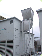 Photo: Gas Desiccant Dehumidification System.