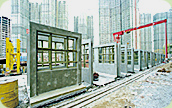 Photo: Precast façade.
