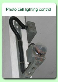 Photo: Photo cell lighting control