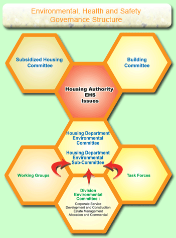 Chart: Environmental, Health and Safety Governance Structure