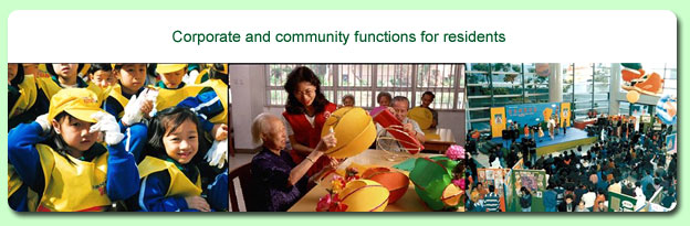 Photo: Corporate and community functions for residents