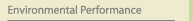 Environmental Performance