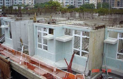 Photo: Pre-cast Technology Adopted for Kwai Chung Flatted Factory