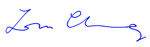 Photo: Signature of Eva Cheng, Chairman