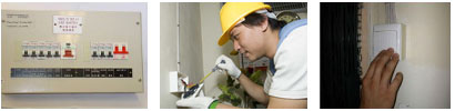Photo: Rewiring Inside Domestic Flats