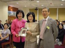 Photo: Executive Talk delivered to senior officers by  Mrs Regina Ip, former Secretary for Secuity