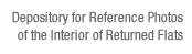 Depository for Reference Photos of the Interior of the Returned Flats