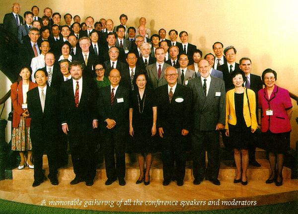 Photo: A memorable gathering of all the conference speakers and moderators